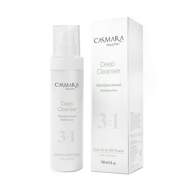 Casmara 3 in 1 Deep Cleanser Green Tea - 150ml