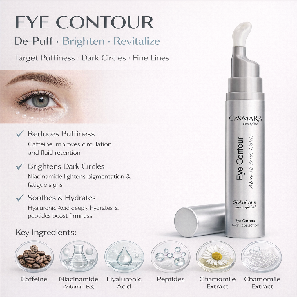 Casmara Eye Contour - Anti Puffiness & Dark Circle — 15ml